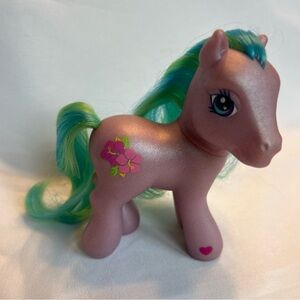 My Little Pony G3 Tropical Delight 2002 Toys R Us Exclusive Purple w Green Mane